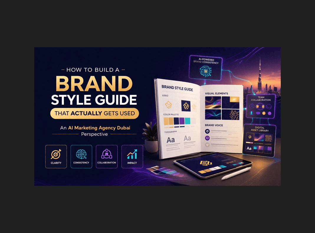 how to build a brand style guide ai marketing agency
